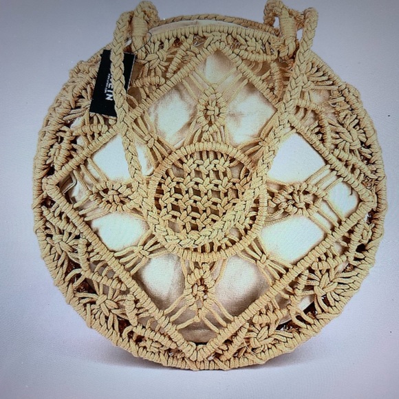 SHEIN Handbags - Macrame Rope Shoulder Bag